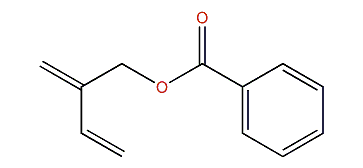 2-Methylene-3-buten-1-yl benzoate